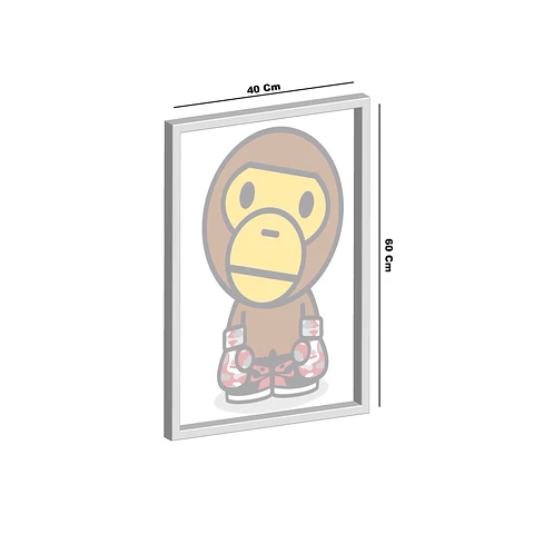 Cuadro Bape boxing 