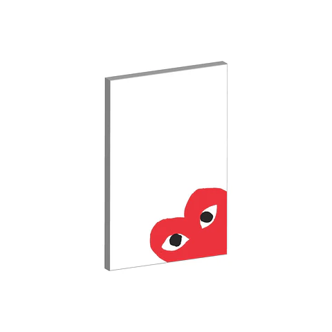 Cuadro Comme des Garçons PLAY Red
