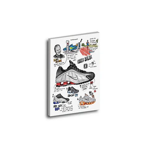 Cuadro Nike shox Vintage