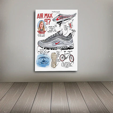 Cuadro Air max 97 vintage