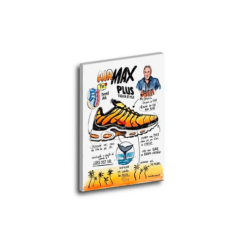 Cuadro Nike air max plus tn vintage 