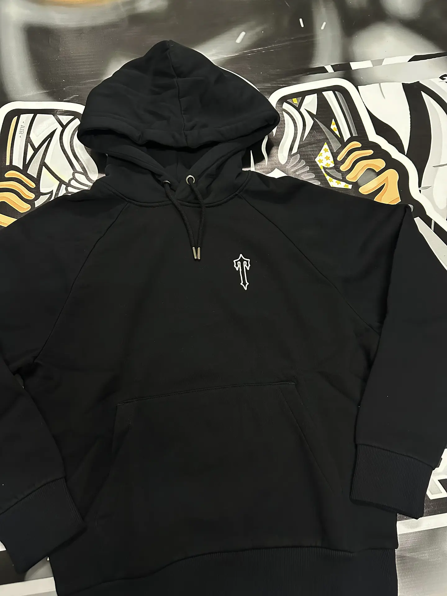 Hoodie trapstar Full Black  2