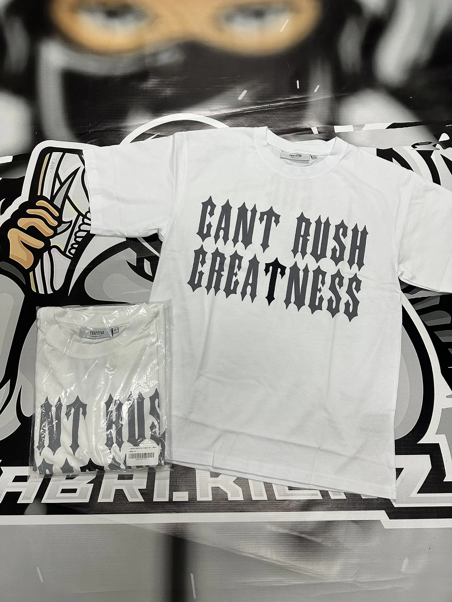 Camiseta Trapstar x centralcee white 4
