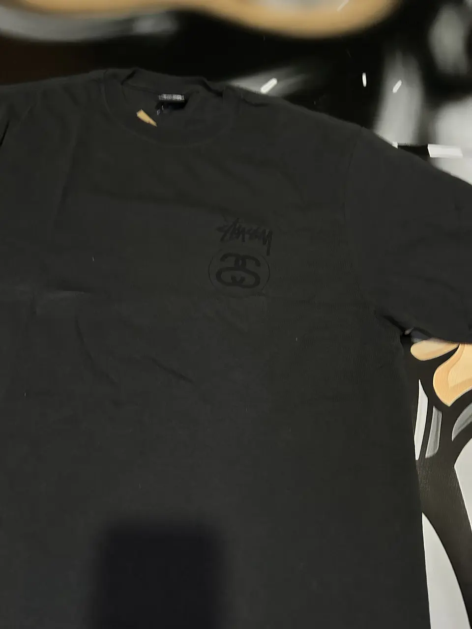 Camiseta Stüssy Black PIGMENT DYED 2