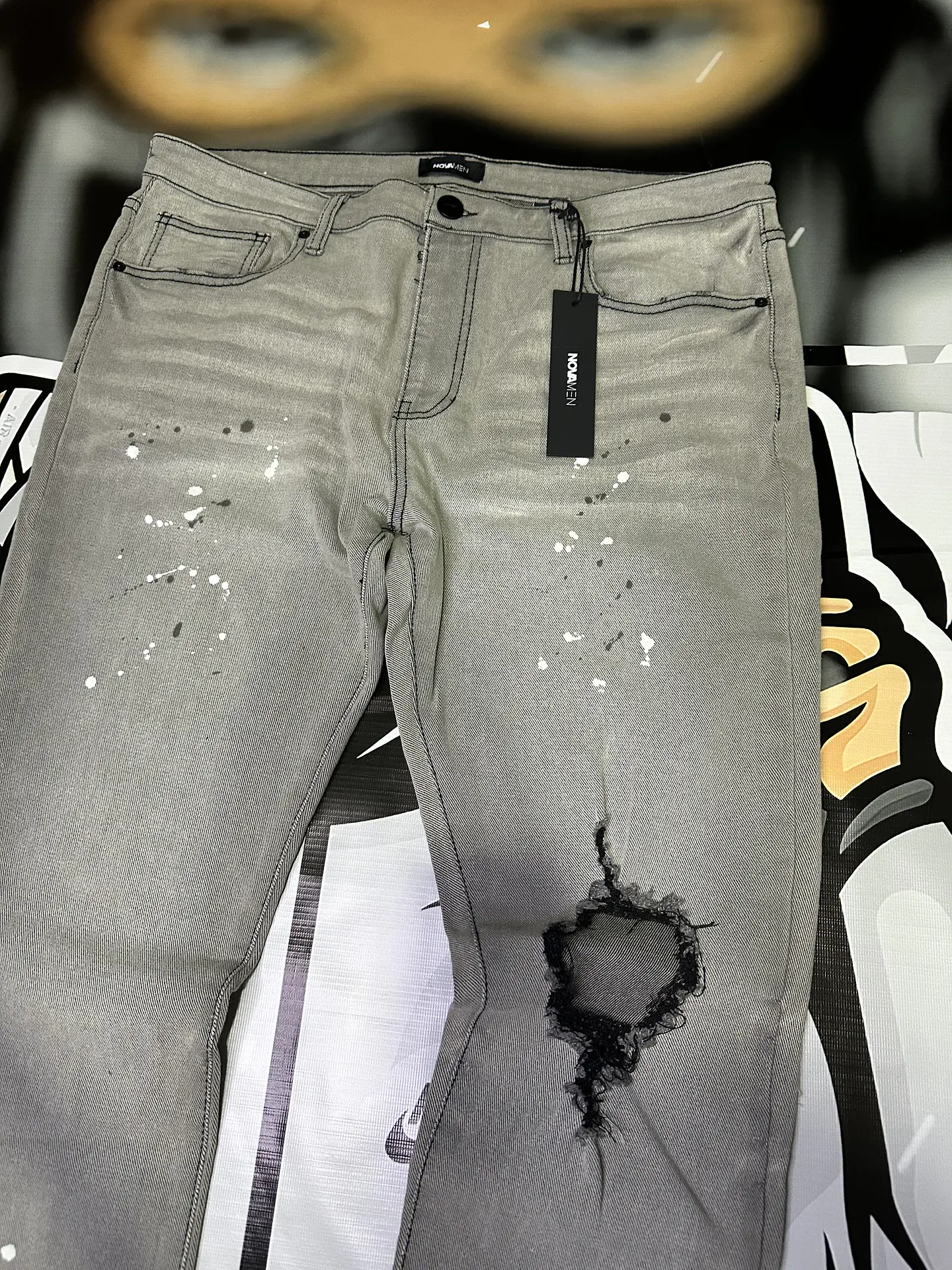 Jeans Fashion nova Dark grey skinny 2