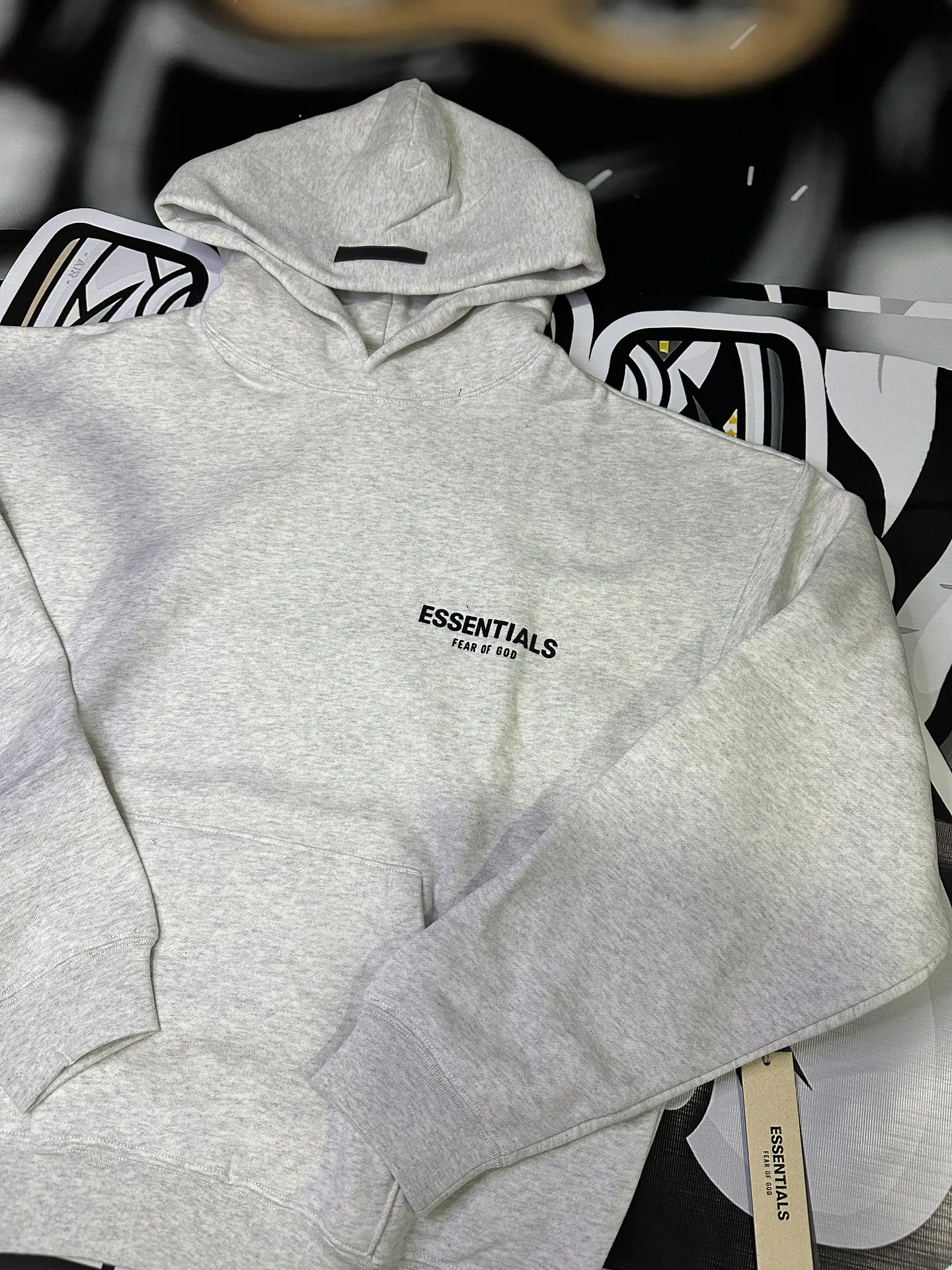 Hoodie essetials Light Oatmeal (SS22) 3