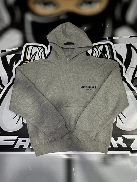 Hoodie essentials Dark oatmeal (SS22)