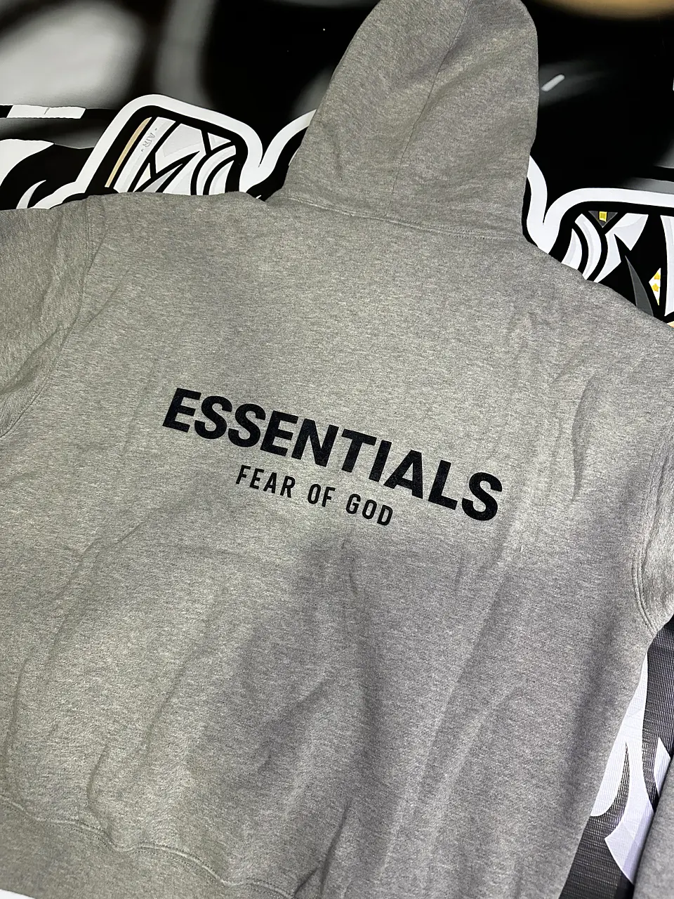 Hoodie essentials Dark oatmeal (SS22) 3