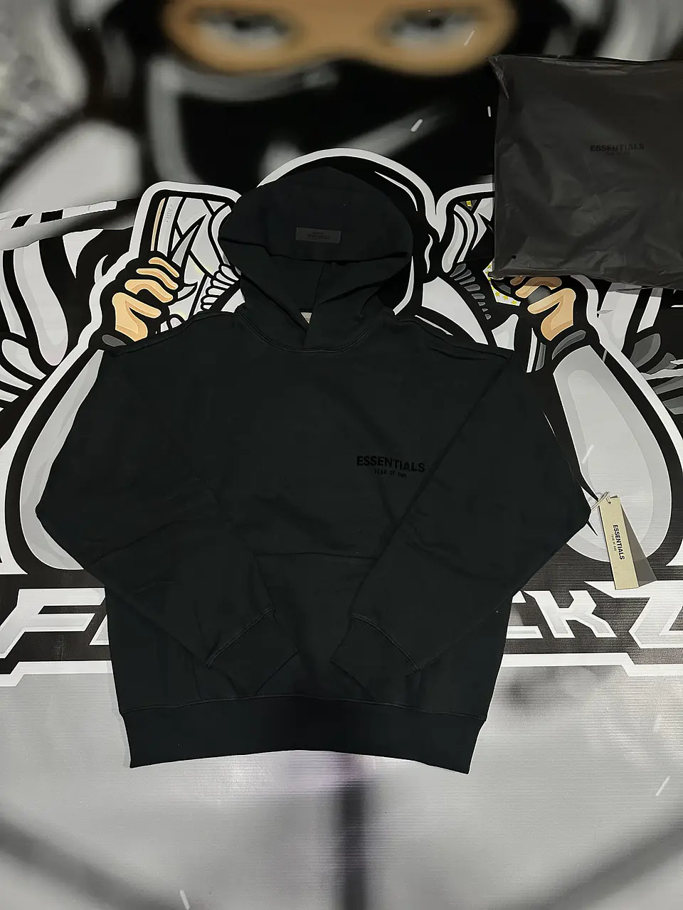 Hoodie Essentials Stretch Limo (SS22) 1