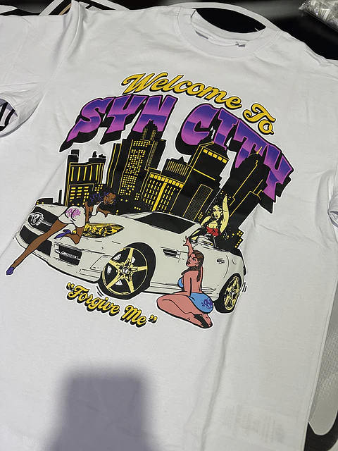 Camiseta Syna City White 