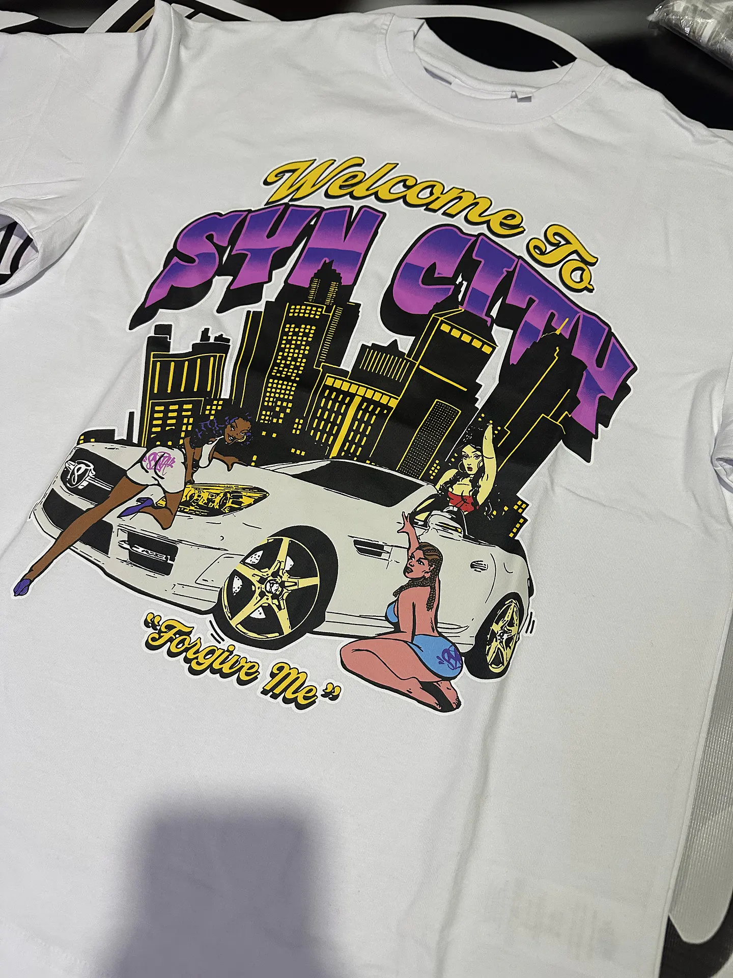 Camiseta Syna City White  2