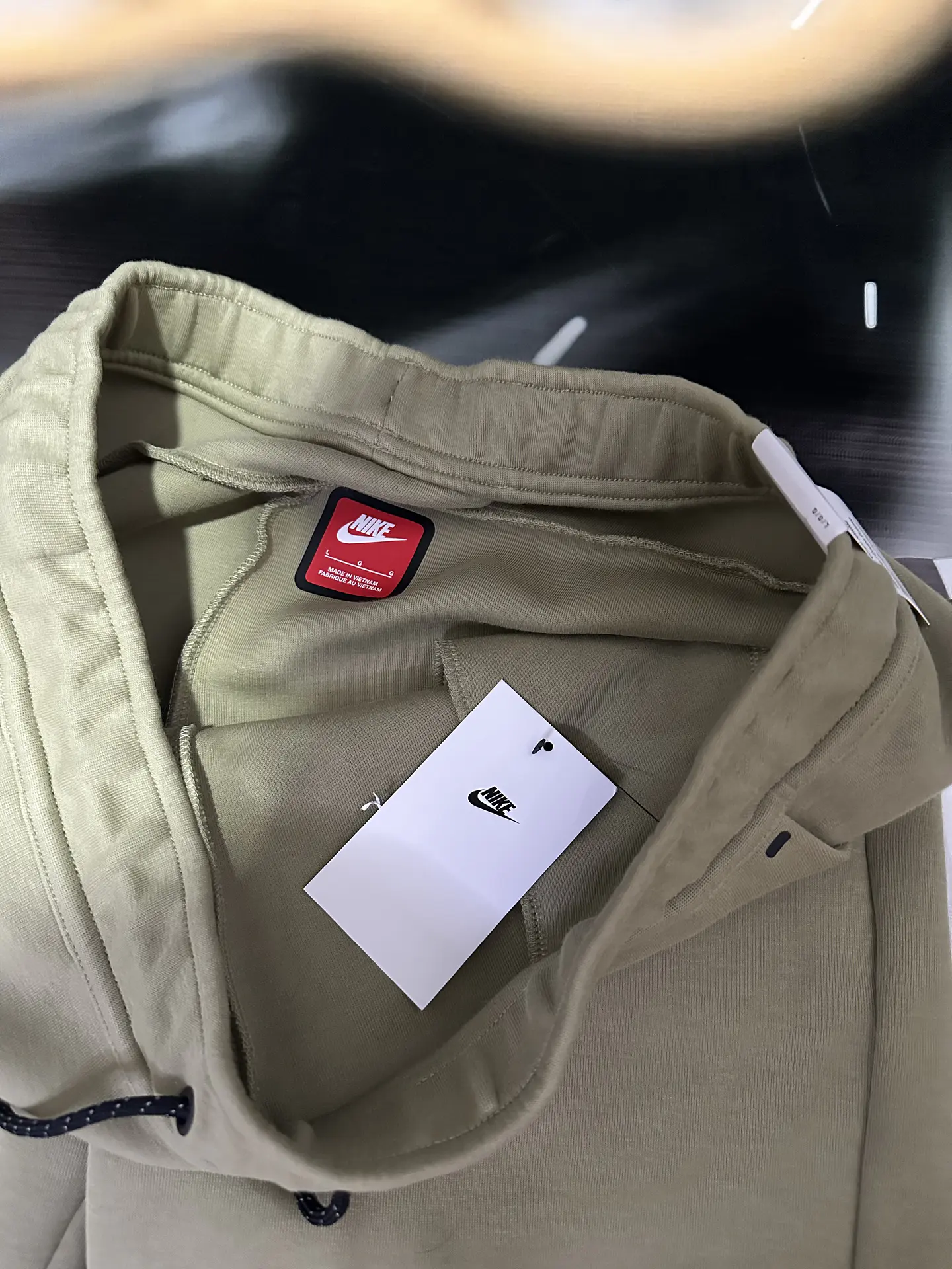 Joggers Nike tech fleece Olive 3