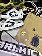 BAPE White & Navy BAPE STA  - Miniatura 6