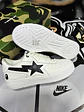 BAPE White & Black ‘BAPE’ STA Icon - Miniatura 5