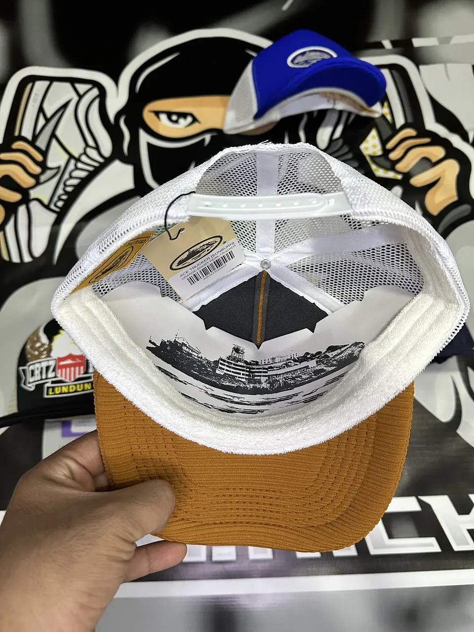 Truck Hat Corteiz mustard 2