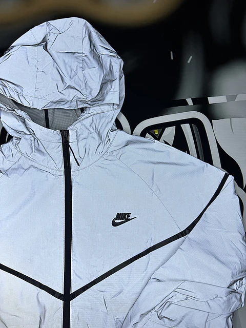 Nike Tech Woven Flash Reflective Full Zip Jacket