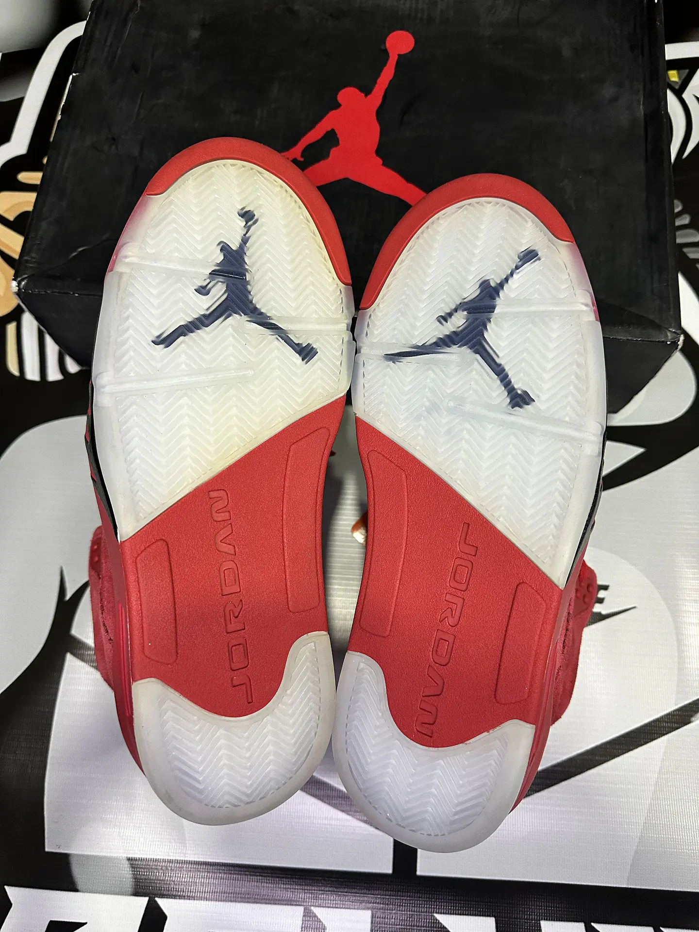 Air Jordan retro 5 Red Suede 2017 5