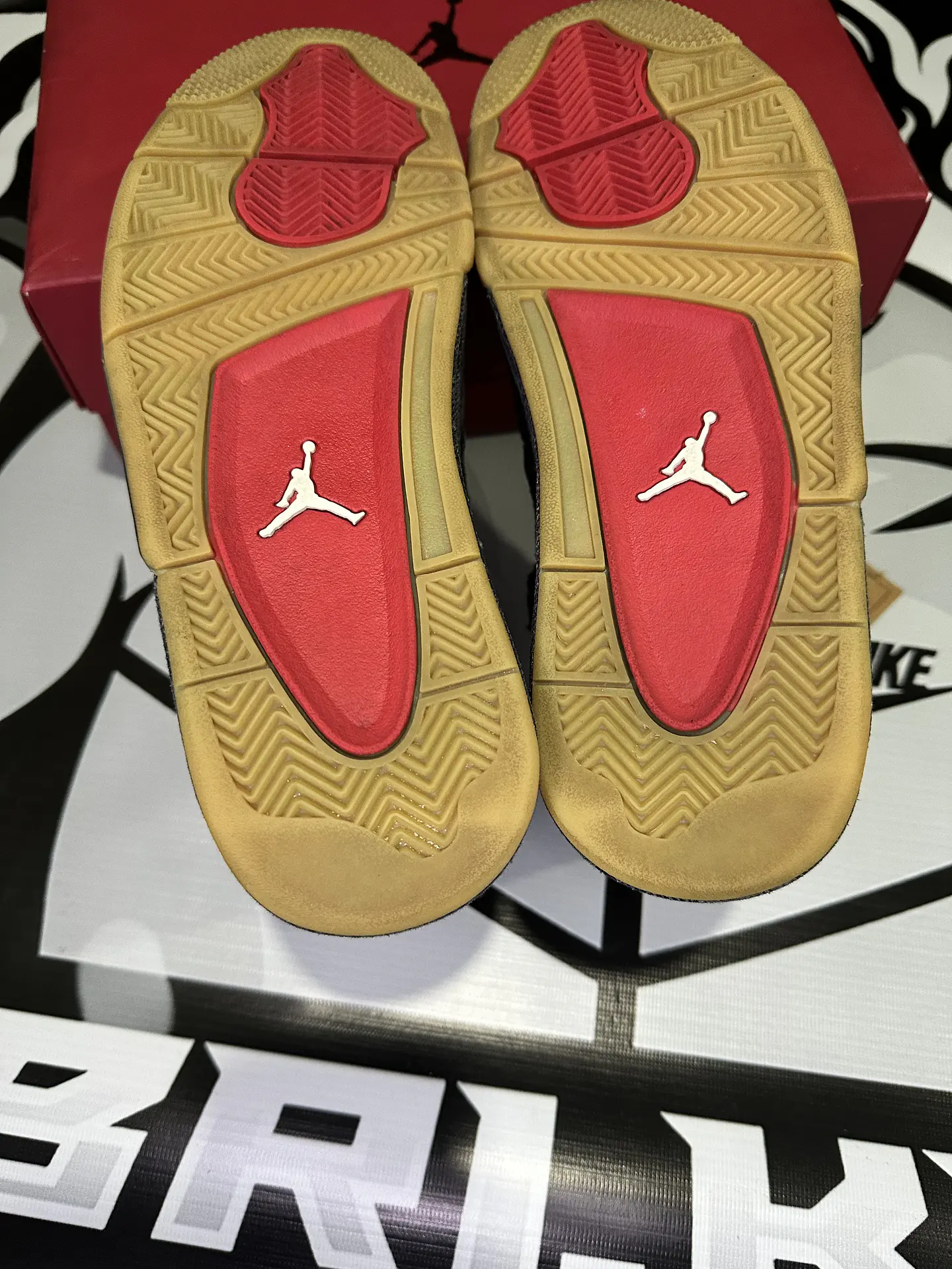 Air jordan retro 4 levis Black (Levis tag) 6