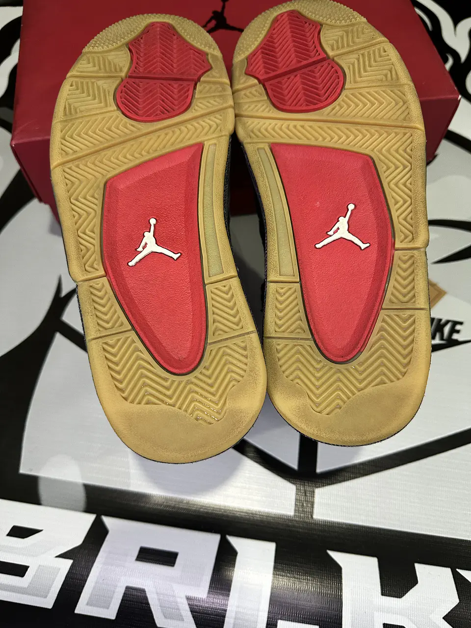 Air jordan retro 4 levis Black (Levis tag) 6