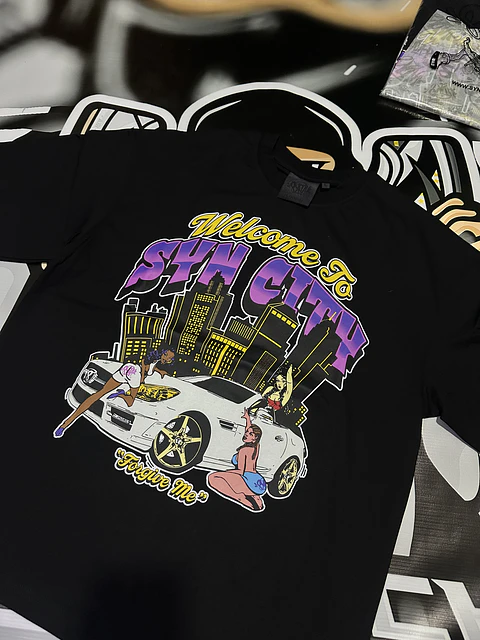 Camiseta Syna City Black