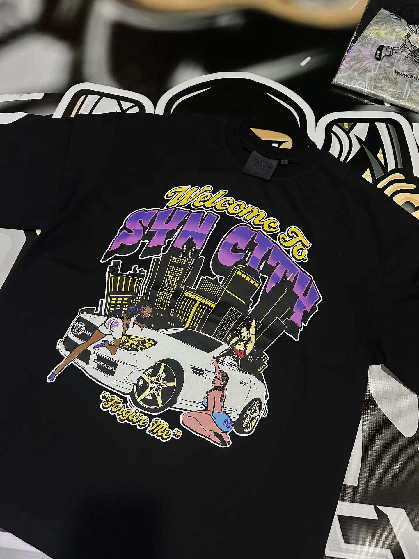 Camiseta Syna City Black 2