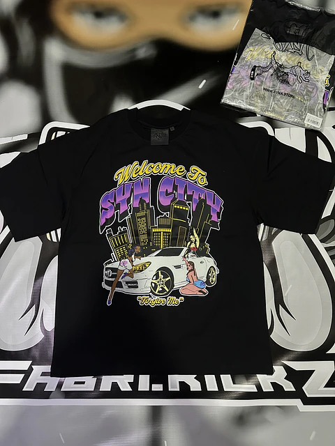Camiseta Syna City Black