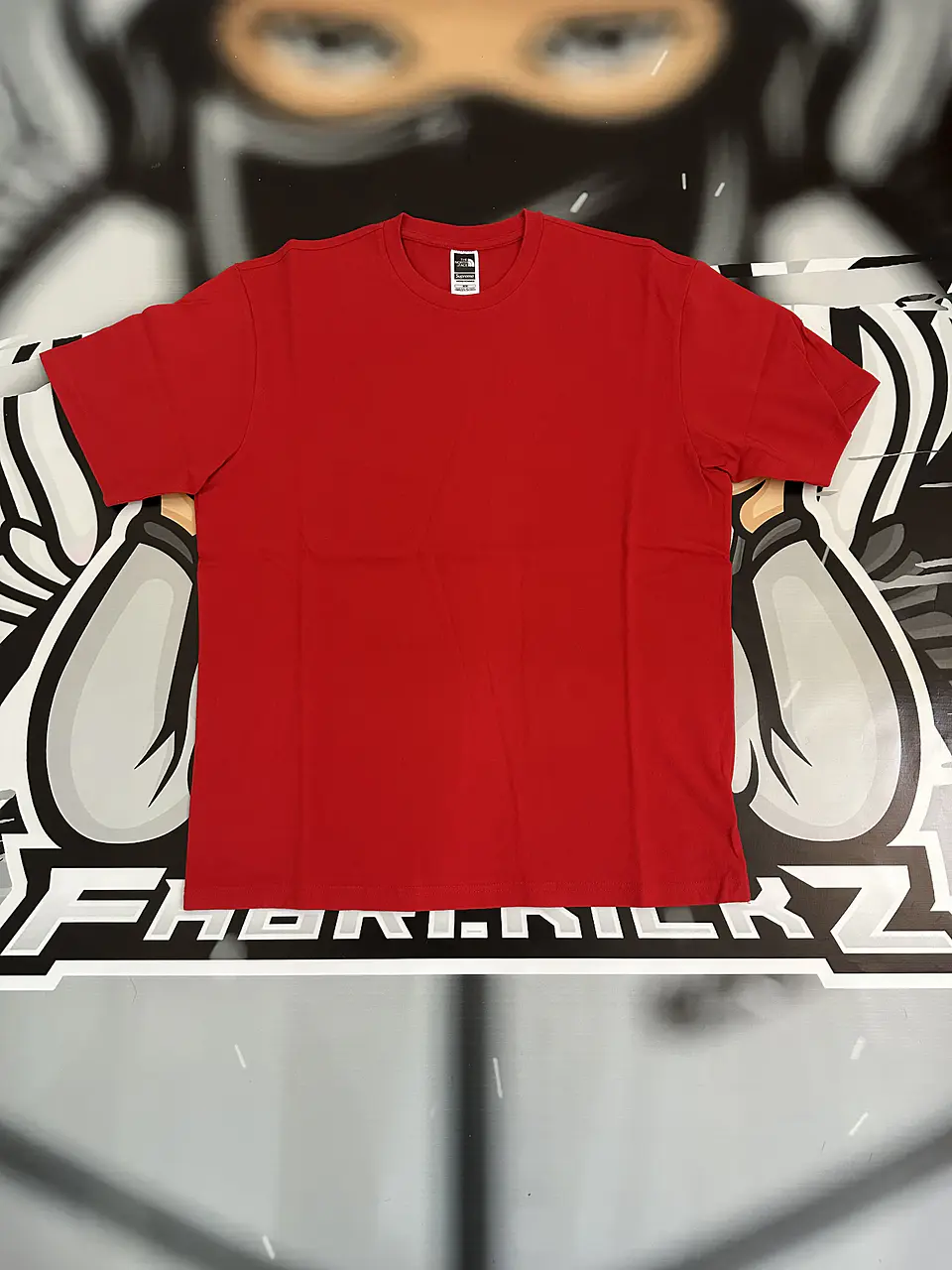 Camiseta @supremenewyork x @thenorthface red 1