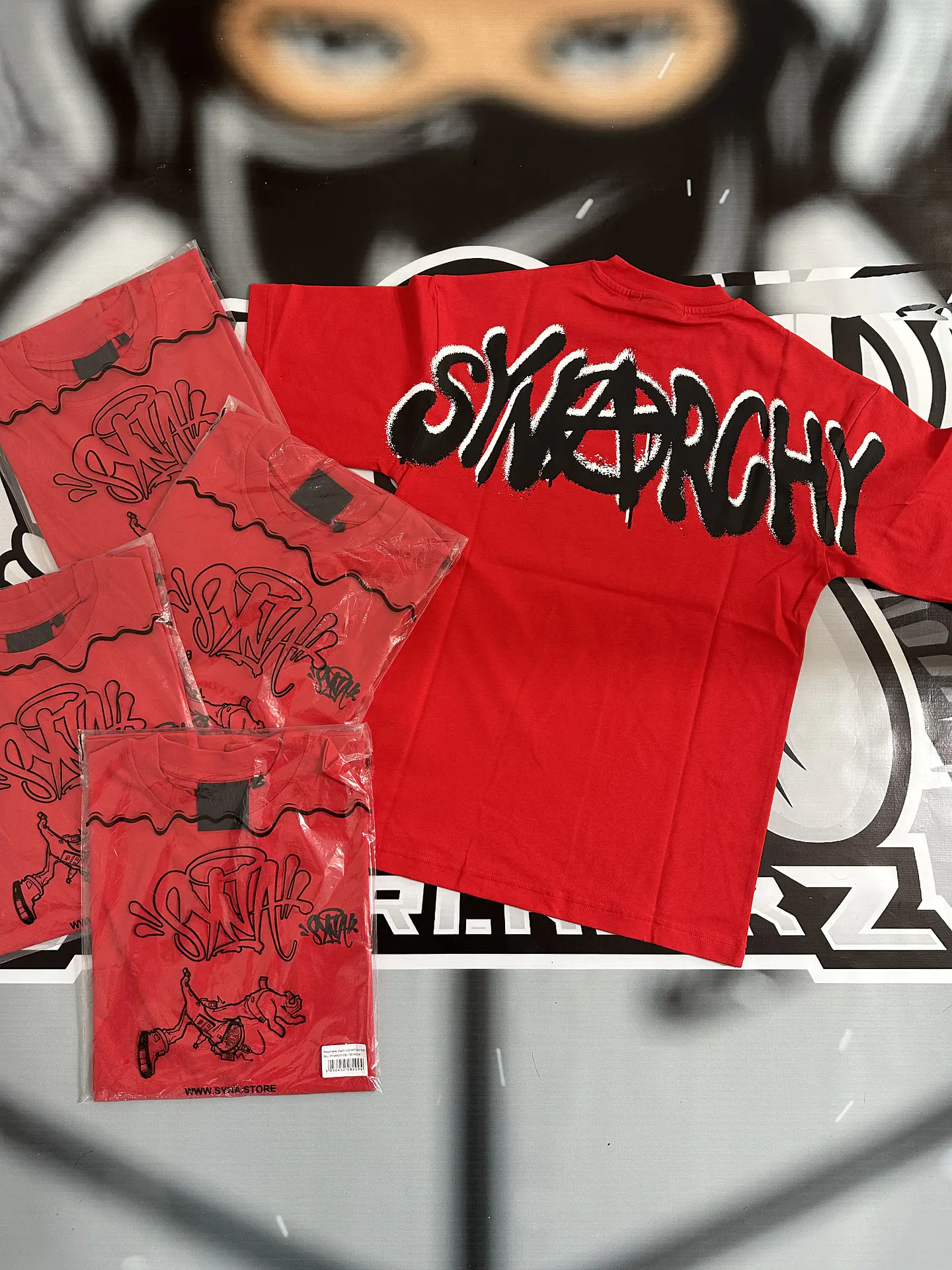 Camiseta Syna Synarchy red  5