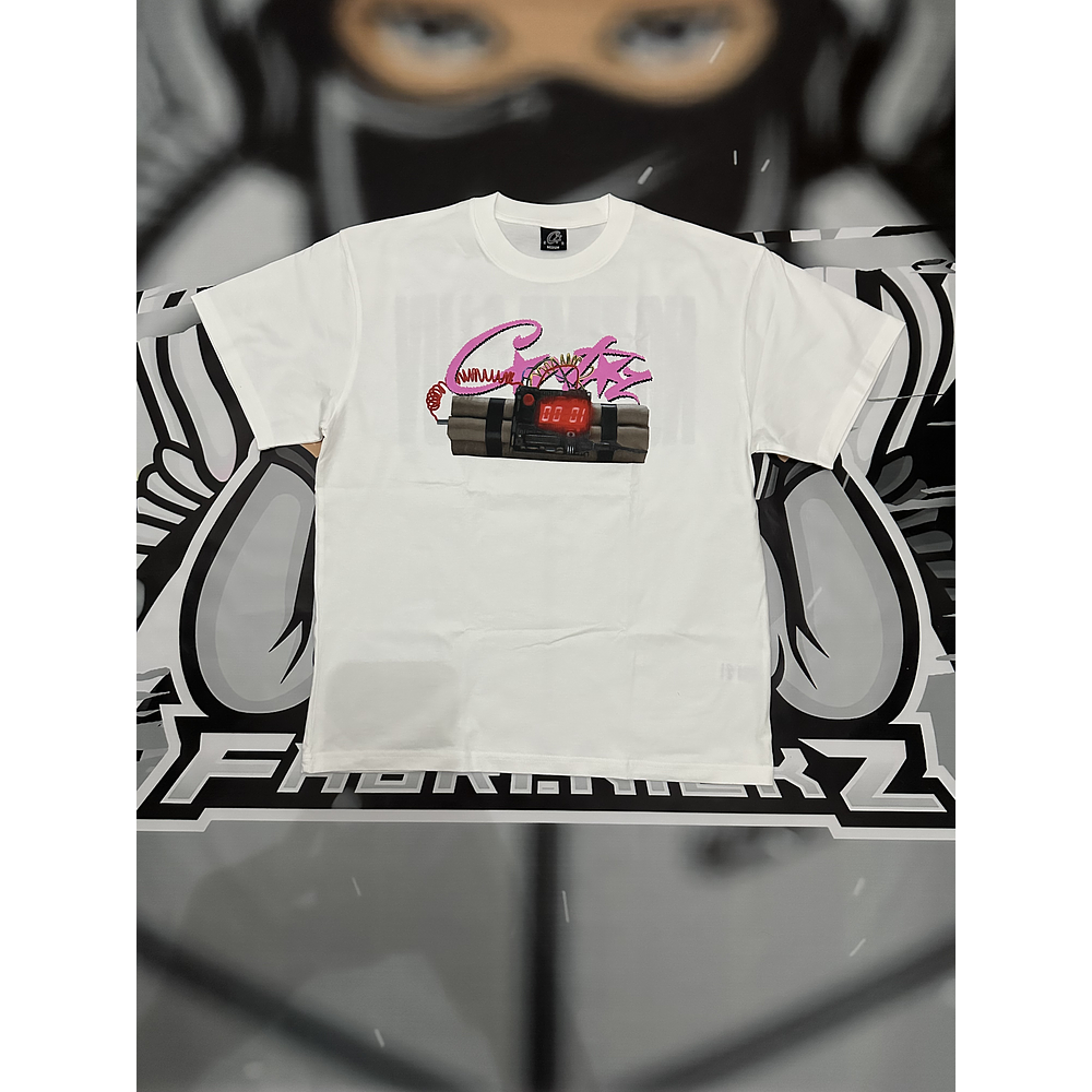 Camiseta corteiz No time 4 Luv White