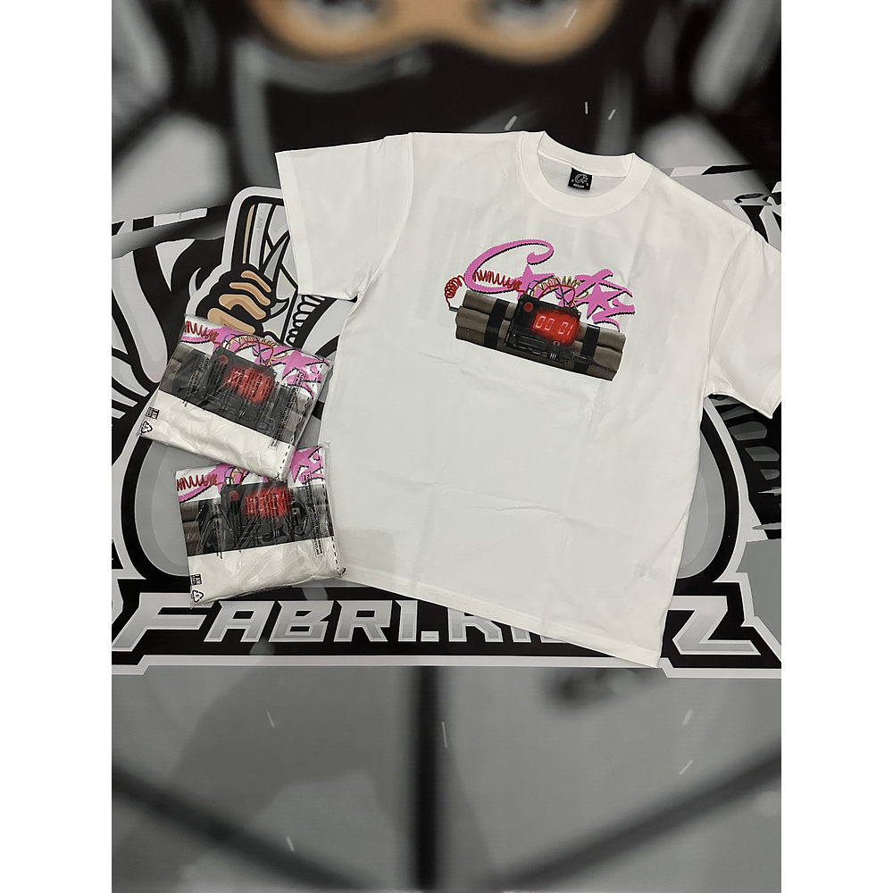 Camiseta corteiz No time 4 Luv White