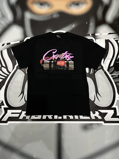 Camiseta corteiz No time 4 Luv Black