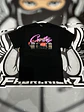 Camiseta corteiz No time 4 Luv Black - Miniatura 1