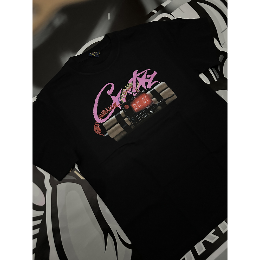 Camiseta corteiz No time 4 Luv Black