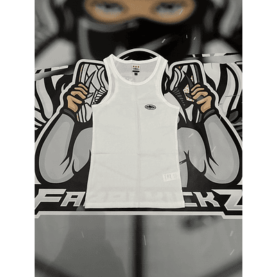 Musculosa corteiz white and black