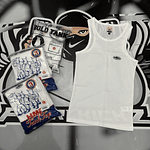 Musculosa corteiz white and black