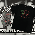 Camiseta @corteiz x @denimtears black