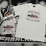 Camiseta @corteiz x @denimtears White