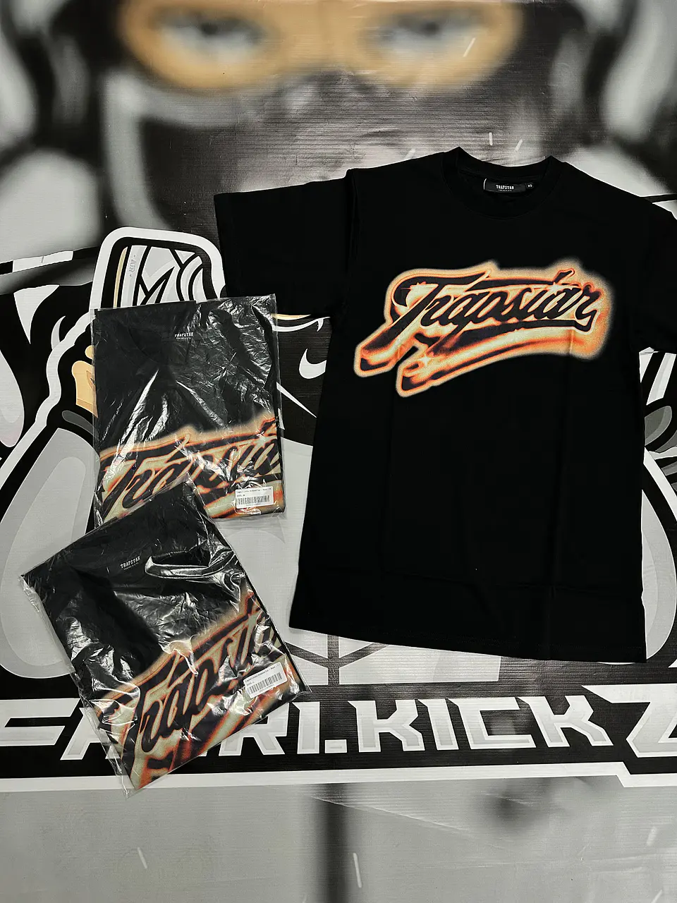 Camiseta trapstar Strikeout black 3