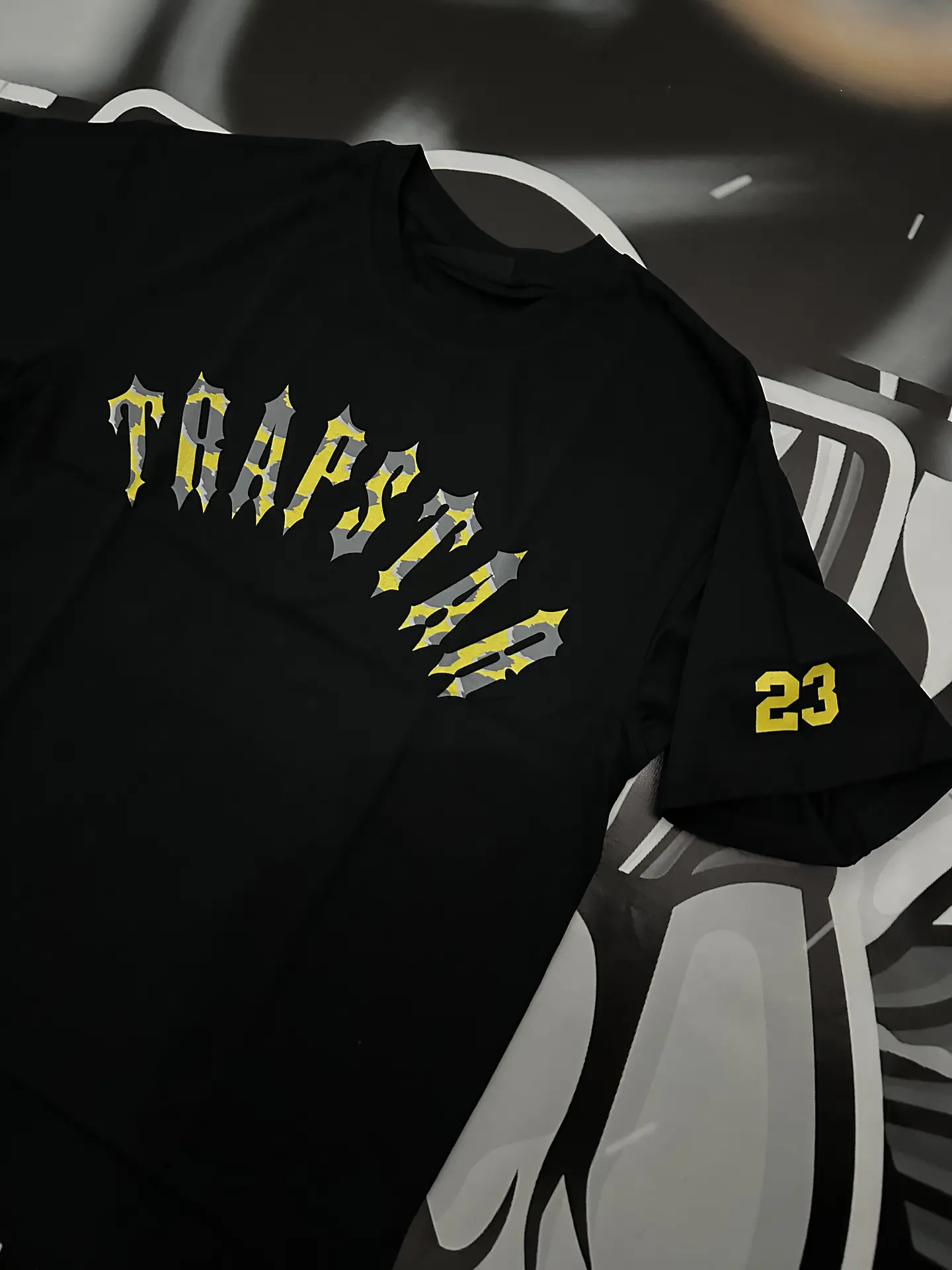 Camiseta trapstar central cee black 2