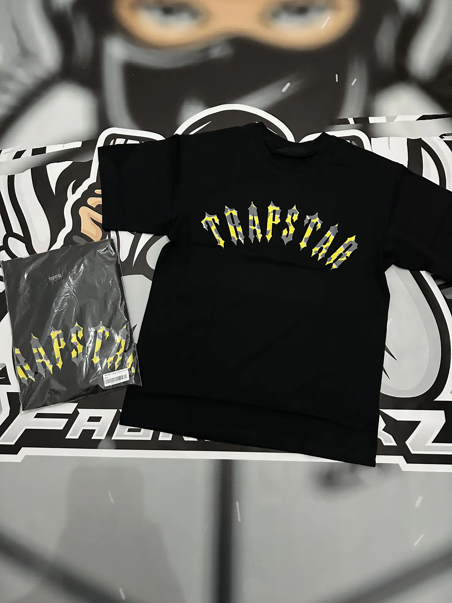 Camiseta trapstar central cee black 3