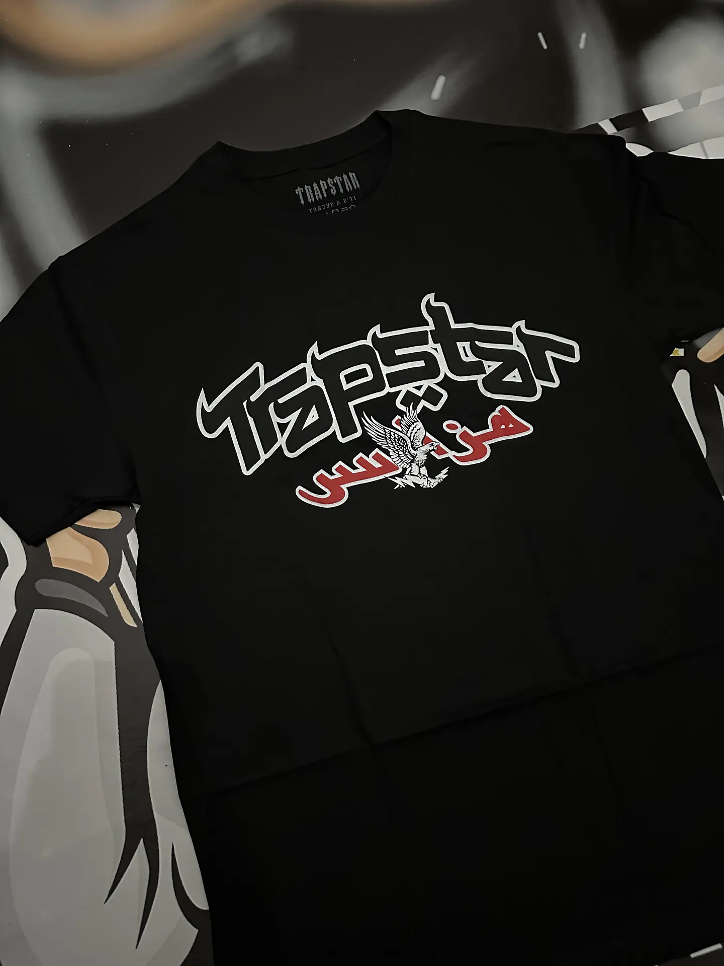 Camiseta trapstar its a secret black 2