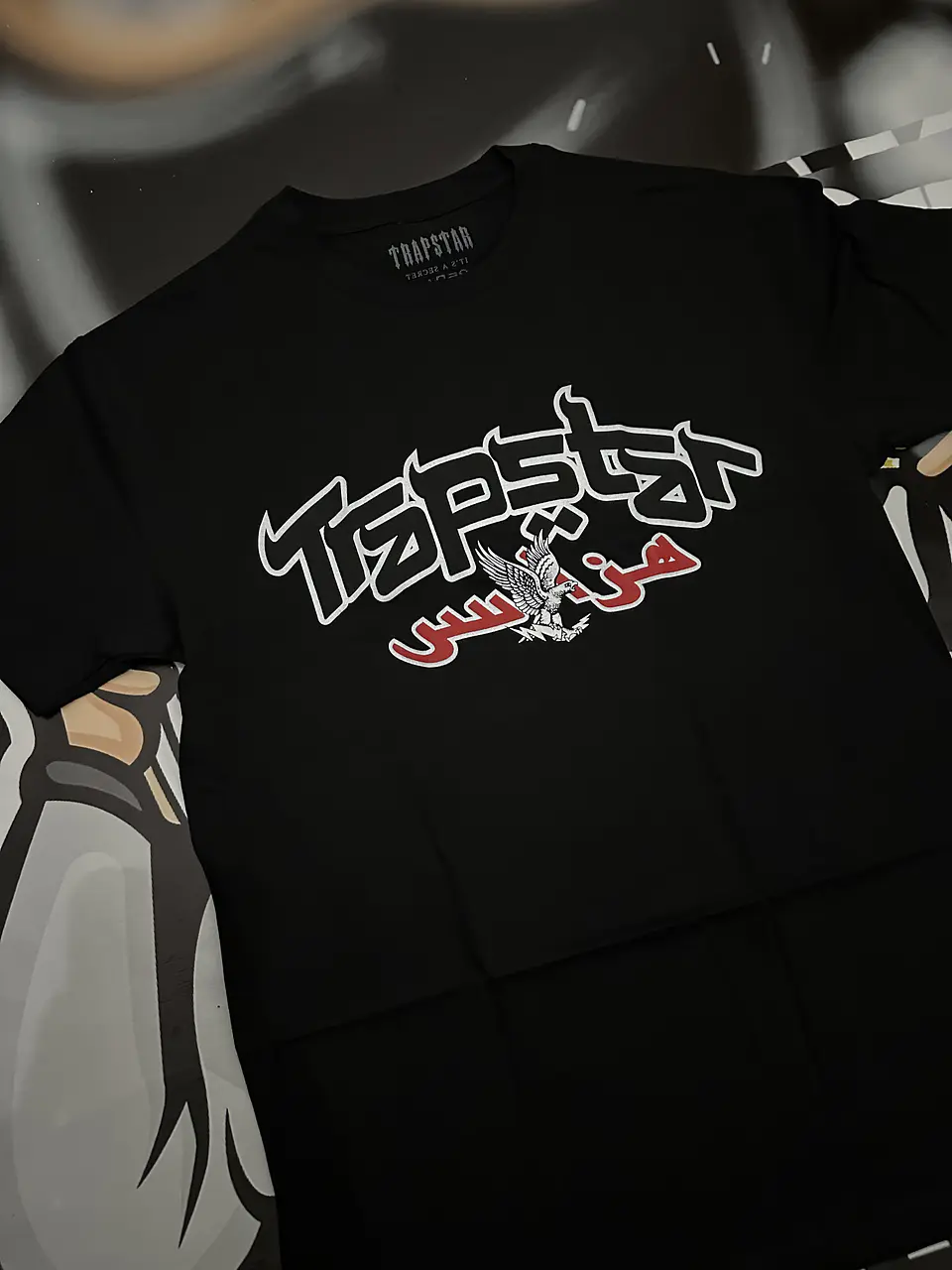 Camiseta trapstar its a secret black 2