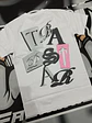 Camiseta trapstar TS Scrip pink White - Miniatura 4