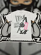 Camiseta trapstar TS Scrip pink White - Miniatura 3