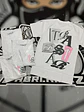 Camiseta trapstar TS Scrip pink White - Miniatura 5