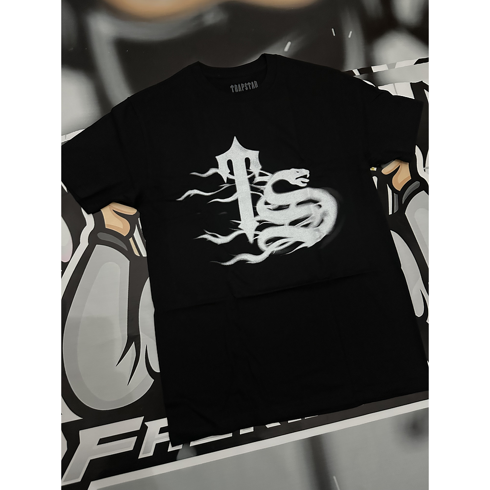 Camiseta trapstar TS Flame Black