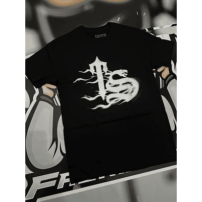 Camiseta trapstar TS Flame Black