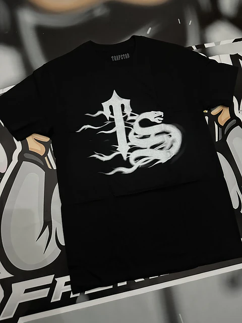 Camiseta trapstar TS Flame Black