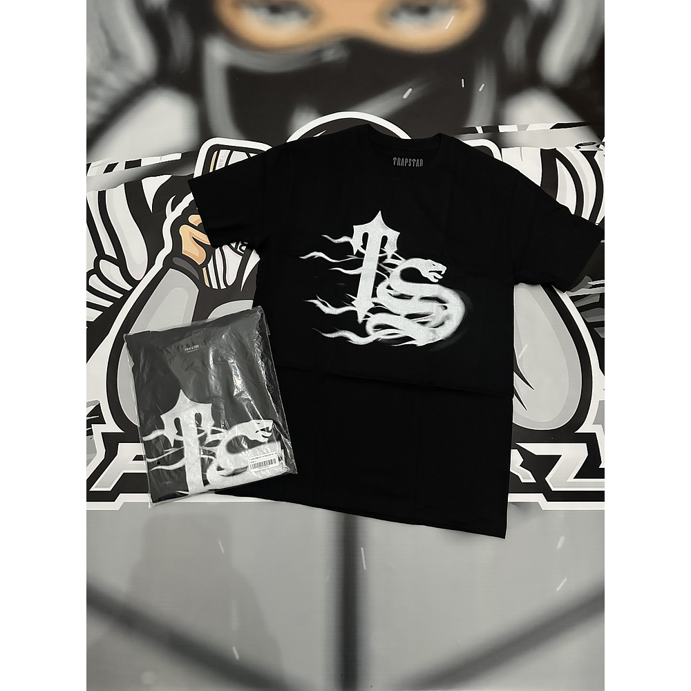 Camiseta trapstar TS Flame Black