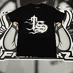 Camiseta trapstar TS Flame Black